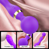 Magic Wand 20 Speeds Powerful Dildos Vibrator Adults Sex Toys - Seductiva